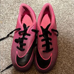 Nike Vibrant Pink and Black Sneakers